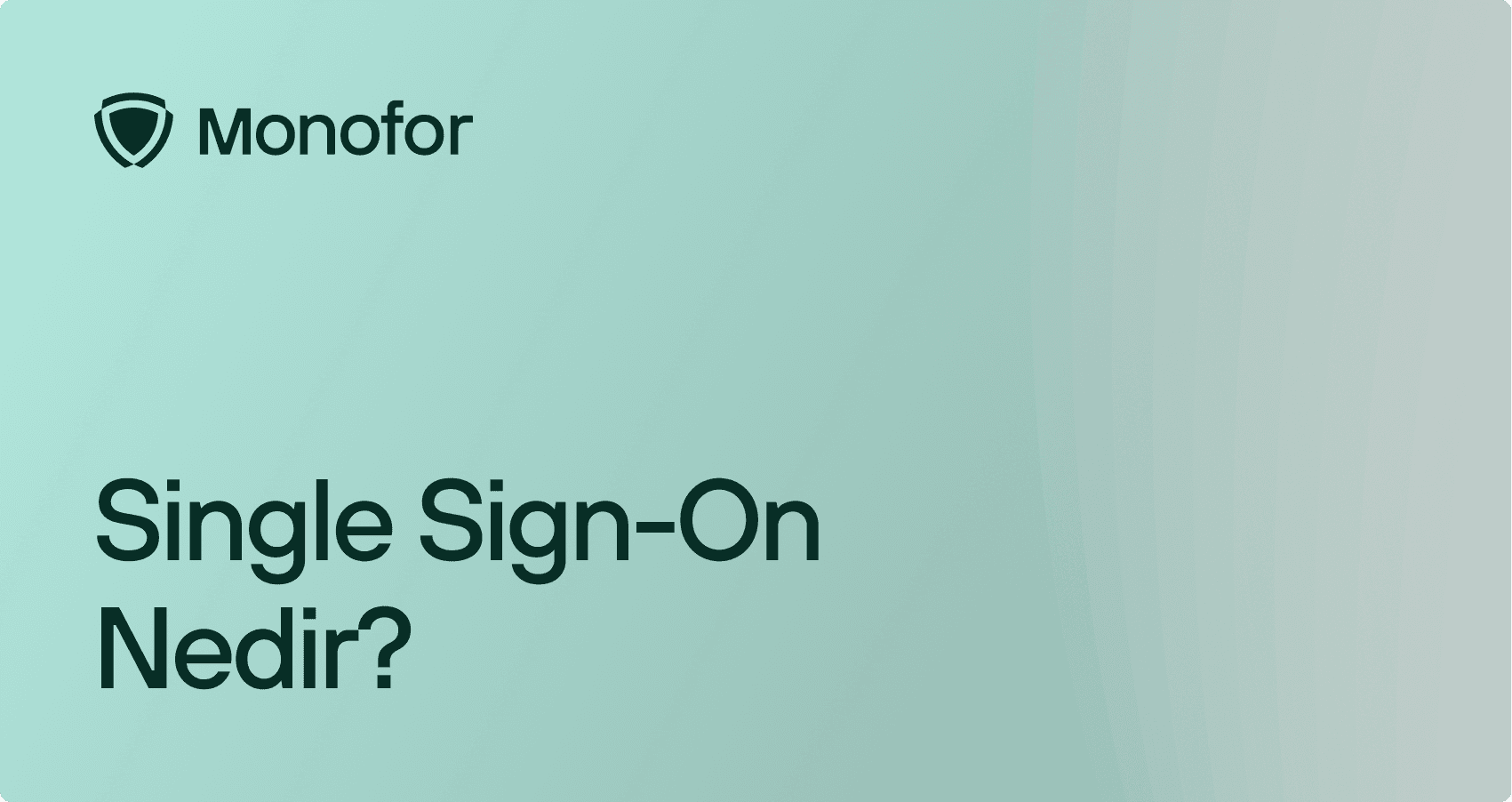Single Sign-On Nedir?