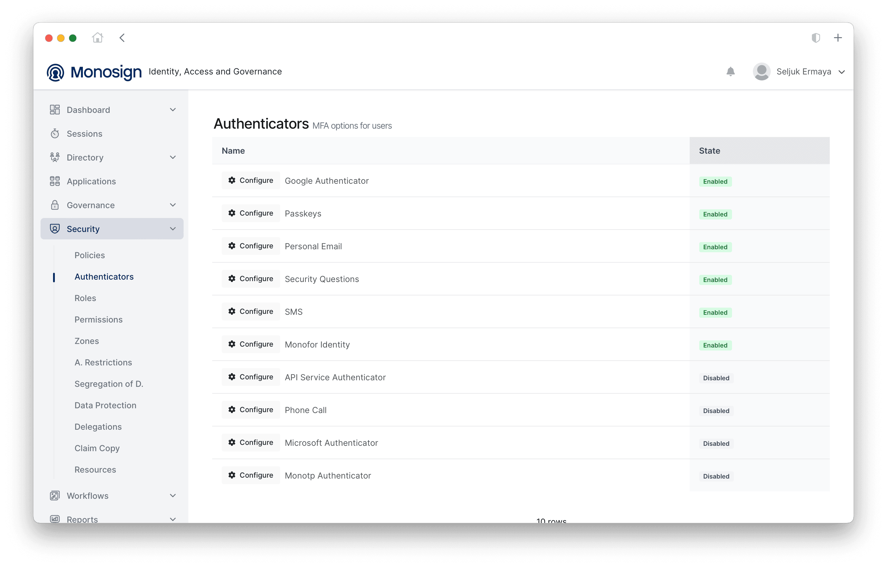 Multi-Factor Authentication (MFA)