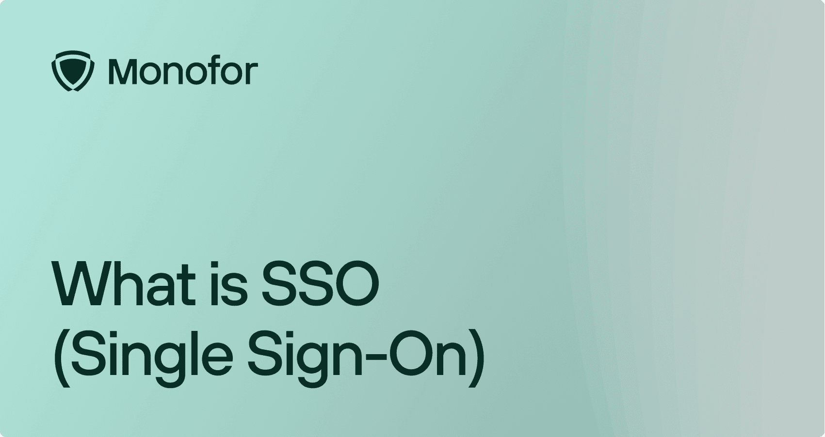 What is Single Sign-On?